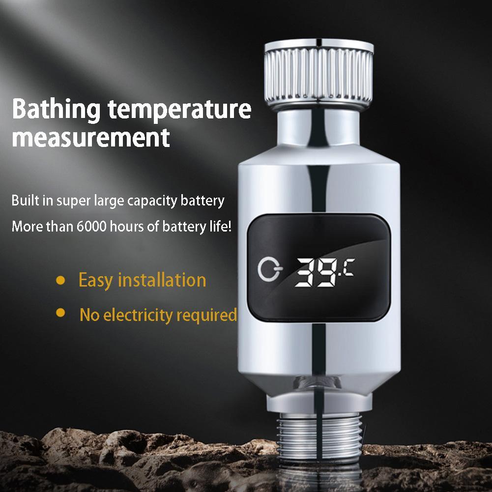 Kitchen Appliances Video - LED Digital Shower Pyrometer Temperature Monitor