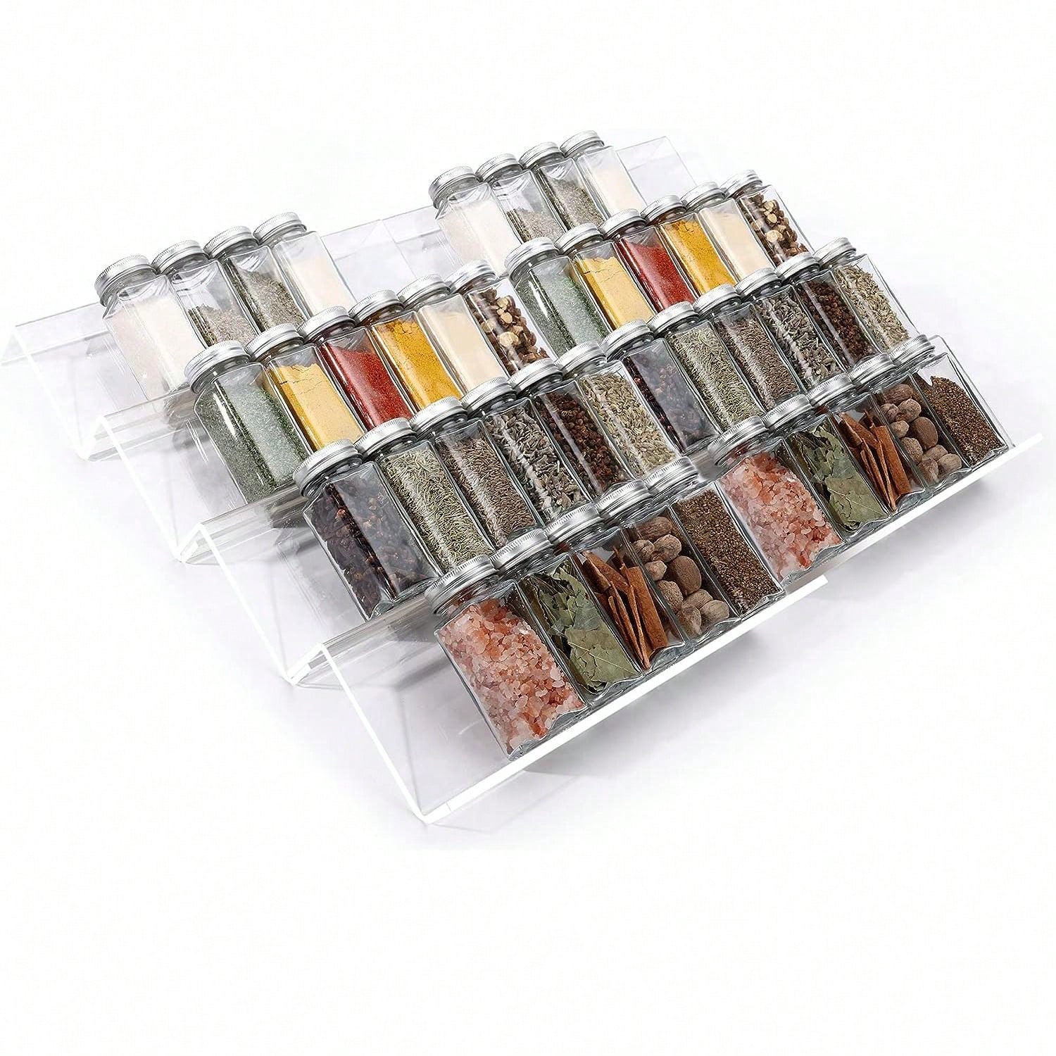 4/2 Layer Spice Drawer Organiz - đánh giá và giá Kitchen Appliances Cabinet