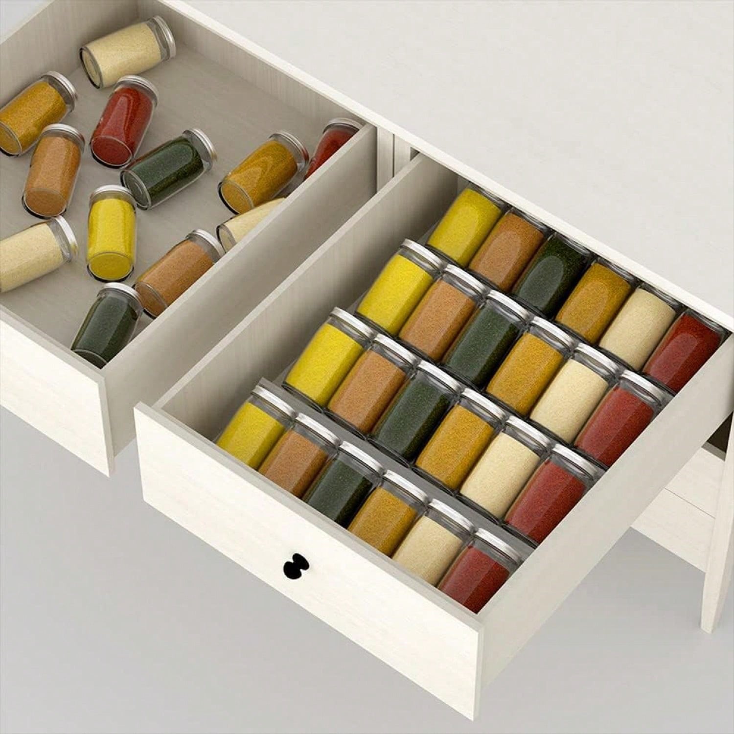 4/2 Layer Spice Drawer Organiz - đánh giá và giá Kitchen Appliances Cabinet
