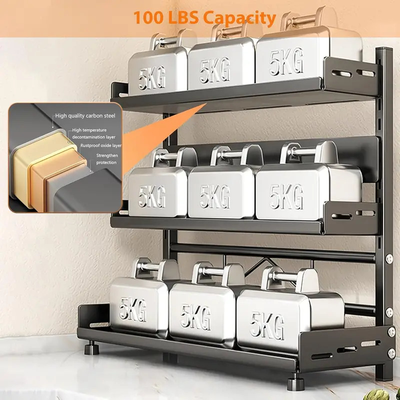 3 Tier Spice Storage Rack for  - đánh giá và giá Kitchen Appliances Cabinet